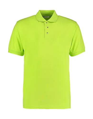 Polo Piqué Workwear Classic Fit Superwash 60° Poliestere Cotone Lime