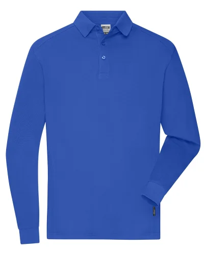 Polo uomo  maniche lunghe easy-care Royal