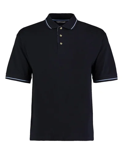 Polo uomo St. Mellion Classic Fit cotone piqué regular Navy/Light Blue