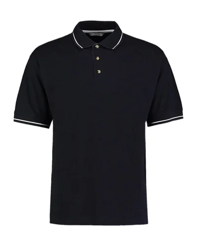 Polo uomo St. Mellion Classic Fit cotone piqué regular Navy / White