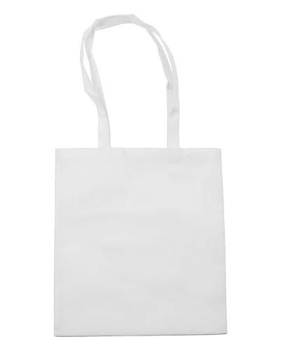 Shopping bag Talisa TNT 80g, 37x40,5cm, leggera e resistente Bianco