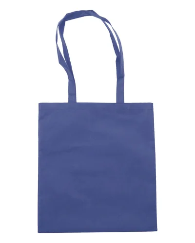 Shopping bag Talisa TNT 80g, 37x40,5cm, leggera e resistente Blu