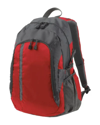 Backpack GALAXY zaino 21L nylon, tasche rete Red