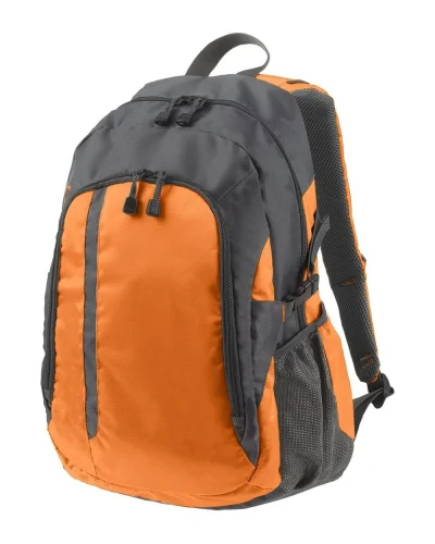 Backpack GALAXY zaino 21L nylon, tasche rete Orange