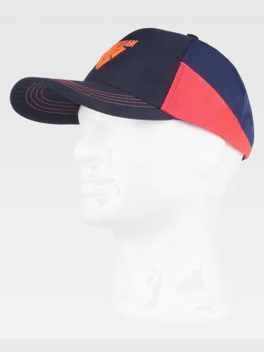 Cappello 5 pannelli Workteam canvas 400g visiera curva regolabile