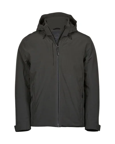 Giacca invernale DuPont™, idrorepellente, cappuccio rimovibile Black