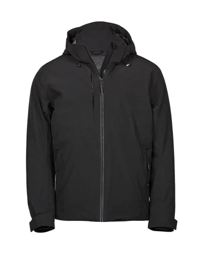 Giacca invernale DuPont™, idrorepellente, cappuccio rimovibile Asphalt
