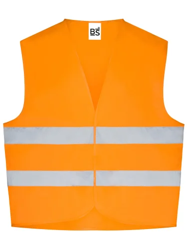 Gilet Alta Visibilità Blink, 100% poliestere EN ISO 20471 Orange fluo