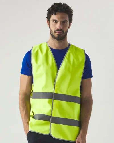 Gilet Alta Visibilità Blink, 100% poliestere EN ISO 20471