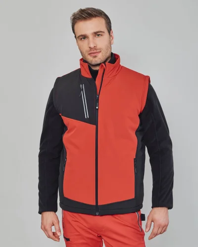Monterosa Gilet Heavy Softshell Uomo, Impermeabile e Traspirante