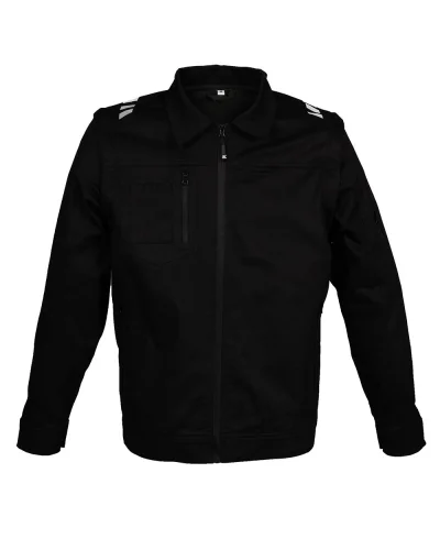 Giubbino Siria Issa elasticizzato uomo multitasche resistente Black