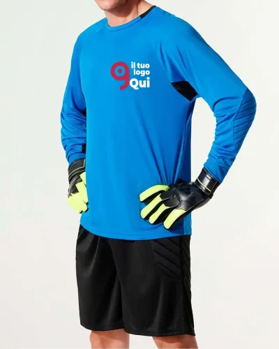 Pantaloncini portiere Arsenal unisex imbottiti, 100% poliestere