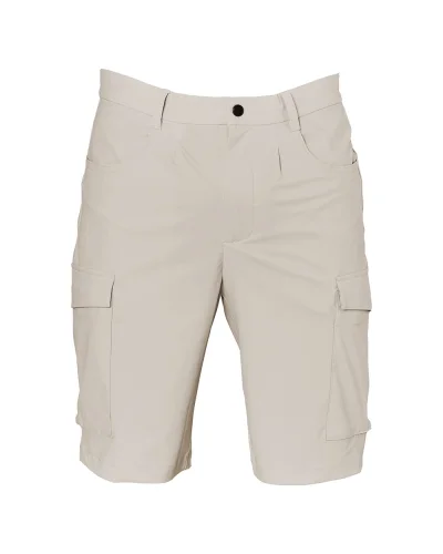 Sestri Pantalone Corto Multitasche Uomo, Elasticizzato UPF 50+ Ice
