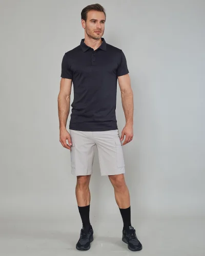 Sestri Pantalone Corto Multitasche Uomo, Elasticizzato UPF 50+