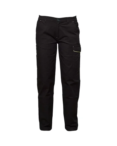 Pantalone Donna Zurigo Light Elasticizzato Multitasche Black