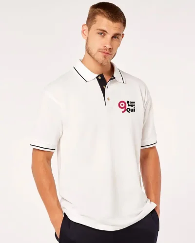 Polo uomo St. Mellion Classic Fit cotone piqué regular