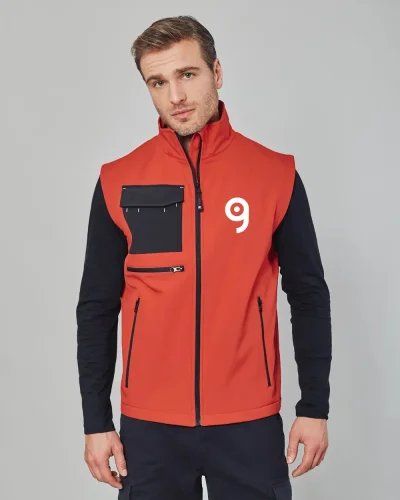 Gilet Zermatt Soft Shell 3 strati, impermeabile e traspirante