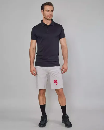 Sestri Pantalone Corto Multitasche Uomo, Elasticizzato UPF 50+