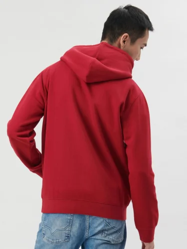 Felpa promozionale  Pepper unisex in cotone bio con cappuccio