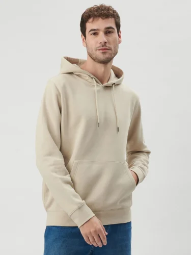 Felpa promozionale  Pepper unisex in cotone bio con cappuccio