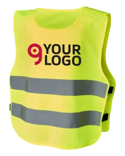 Gilet alta visibilità bambini Marie giallo certificato EN1150