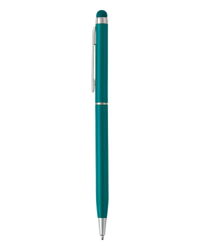 Penna Irina in alluminio blu, capacitiva touch, 13,4 cm
