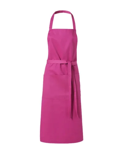 Grembiule Viera lungo con 2 tasche, twill robusto 100x70 cm