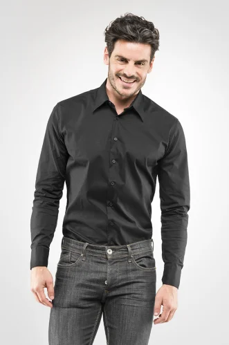 Lacelly Camicia Uomo Slim Fit Elegante per Meeting Aziendali
