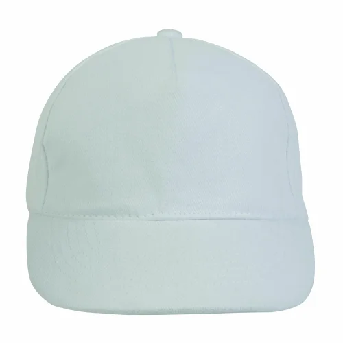 Cappellino  cotone pesante, 5 pannelli, velcro, elasticizzato