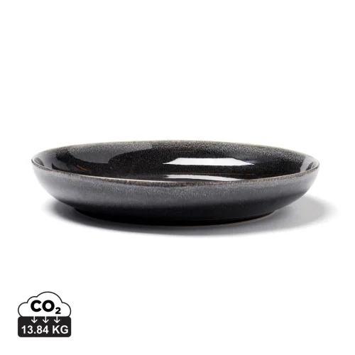 Ciotola VINGA Nomimono 31 cm grigia in ceramica moderna