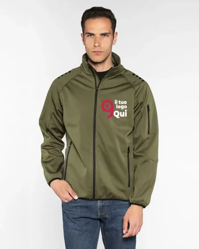 Giubbino Softshell Velvet da Uomo Antivento