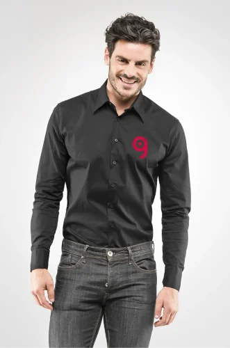 Lacelly Camicia Uomo Slim Fit Elegante per Meeting Aziendali
