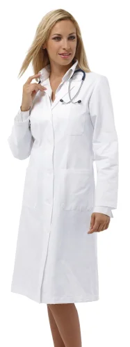 Camice donna Oner bianco, gabardine cotone, classico