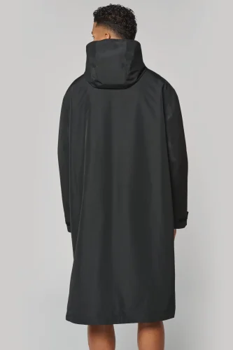 Parka lungo foderato in sherpa unisex