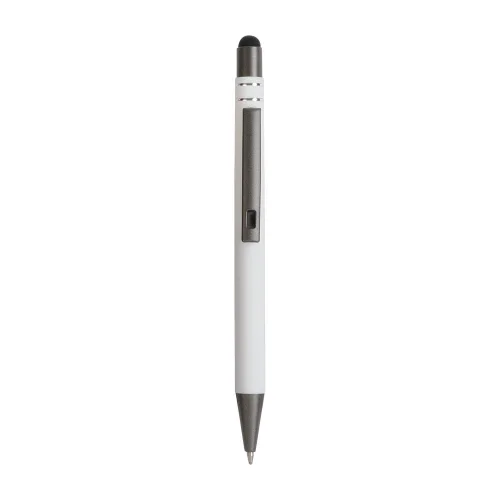 Penna a scatto in alluminio gommato con touch screen TwoRings