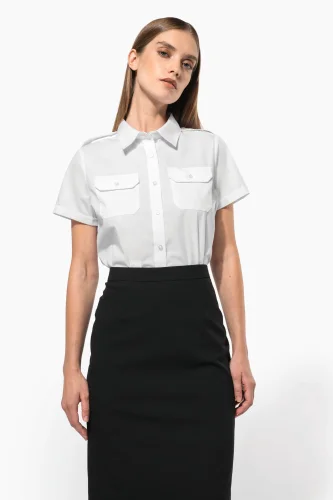 Camicia pilota donna manica corta