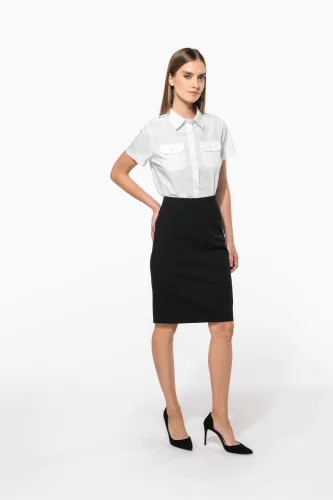 Camicia pilota donna manica corta