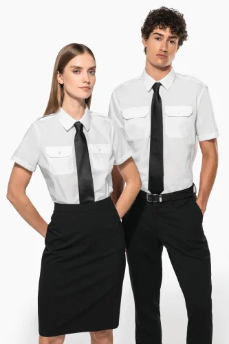 Camicia pilota donna manica corta