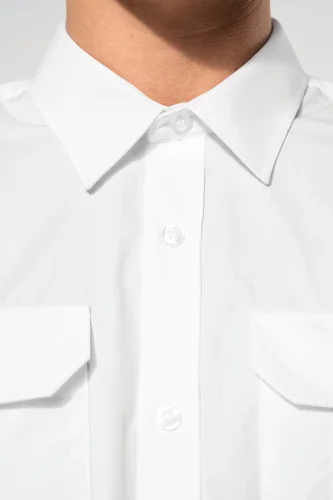 Camicia pilota uomo manica corta