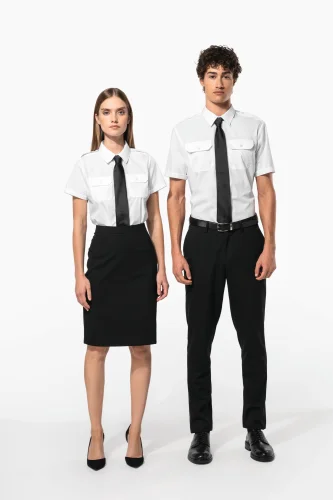 Camicia pilota uomo manica corta