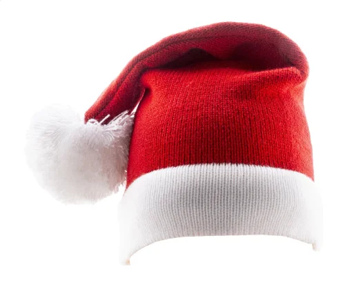 Cappello da Babbo Natale soffice con pon pon, ideale per feste