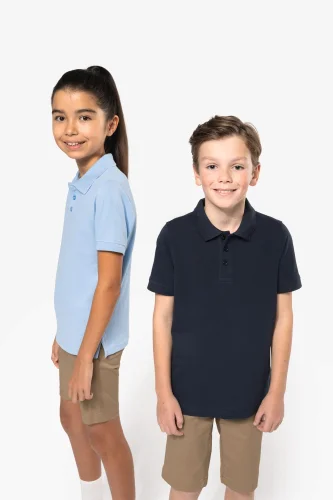 Polo bambino manica corta