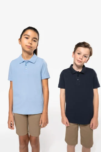 Polo bambino manica corta