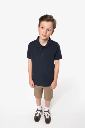 Polo bambino manica corta