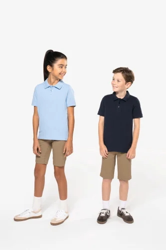 Polo bambino manica corta