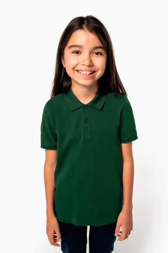Polo piqué bio bambino