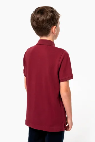 Polo piqué bio bambino
