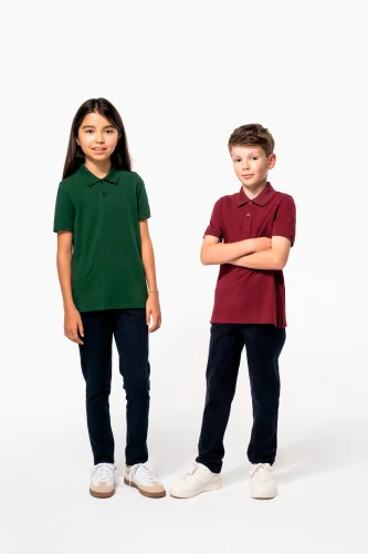 Polo piqué bio bambino