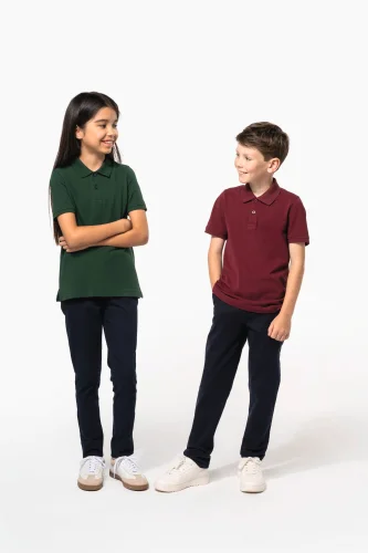 Polo piqué bio bambino