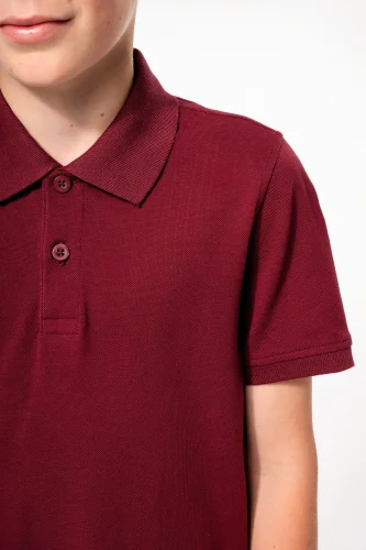 Polo piqué bio bambino